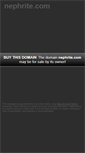 Mobile Screenshot of nephrite.com